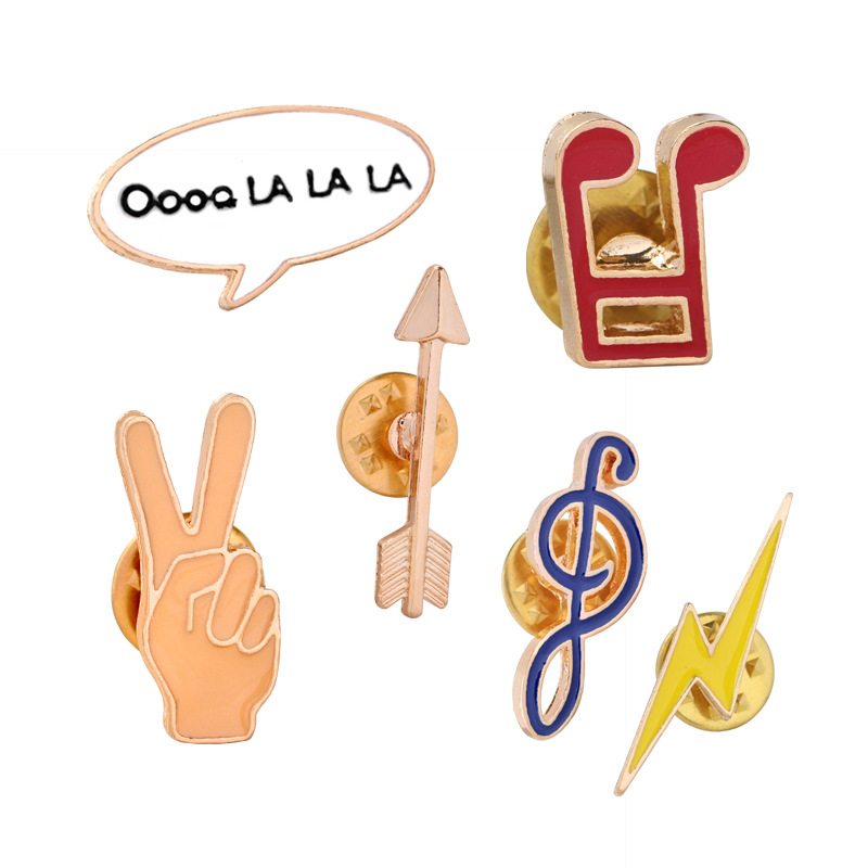 Musical Instrument Symbols - رموز الموسيقى خمر إيماءات شارات المينا