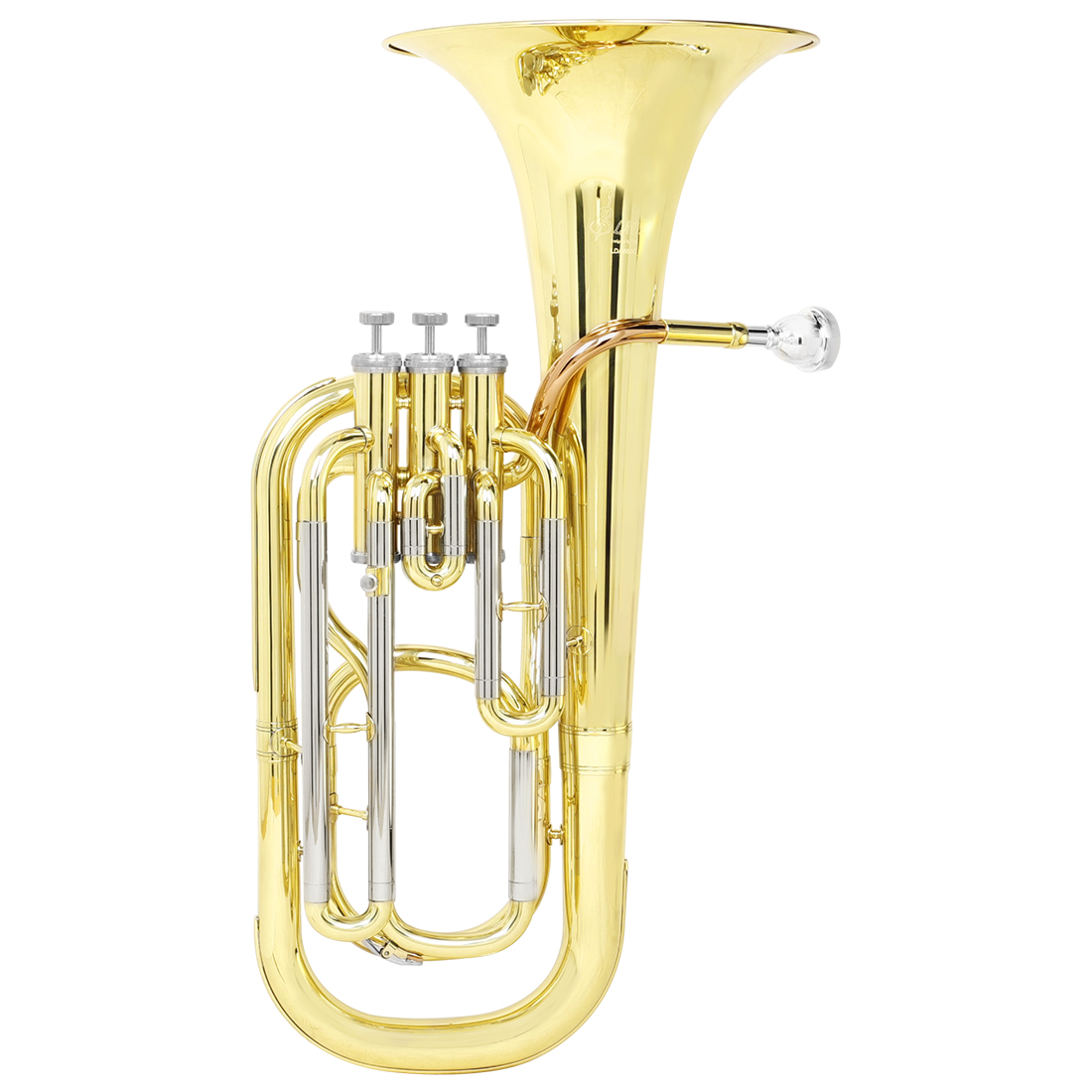 بوق باريتون SLADE Bb بثلاثة مف - مراجعة Musical Instrument Jazz وسعره