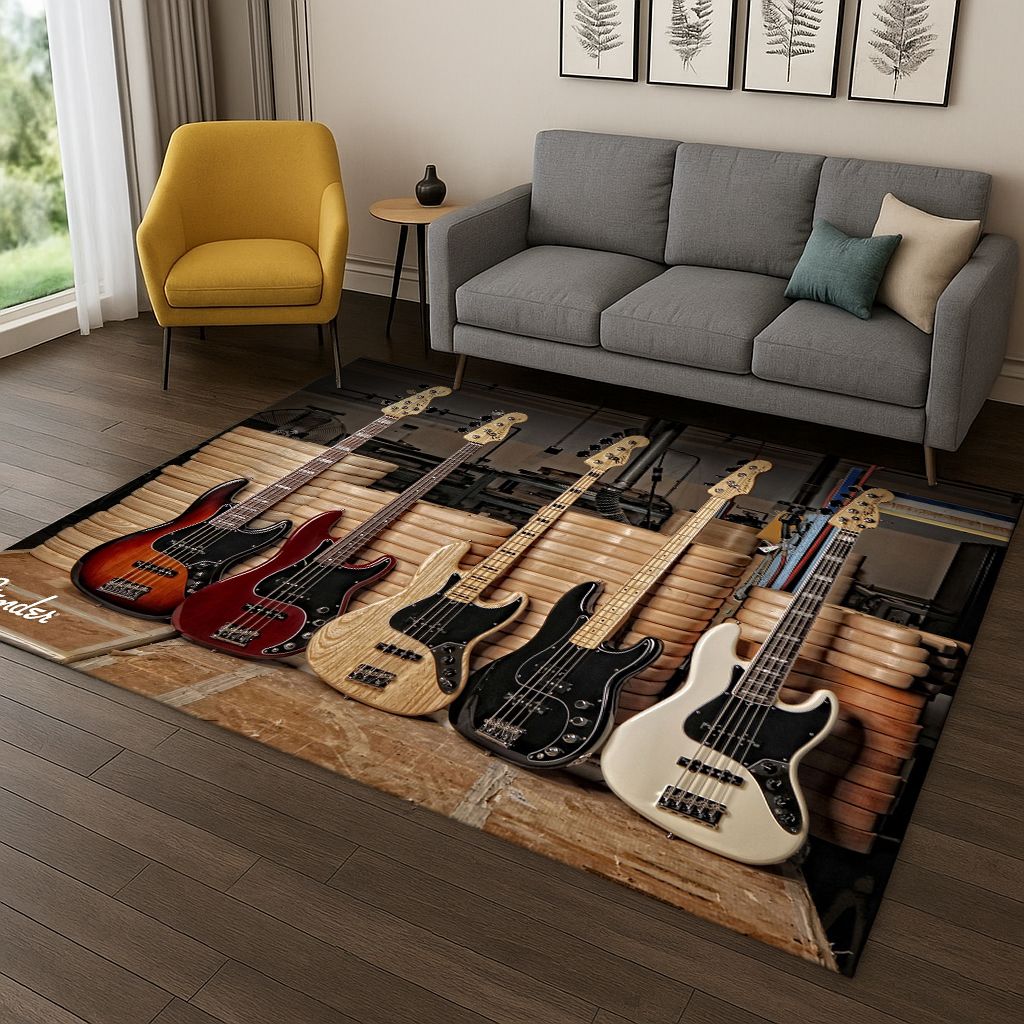ثلاثية الأبعاد درابزين الغيتار - مراجعة Musical Instrument Logo وسعره