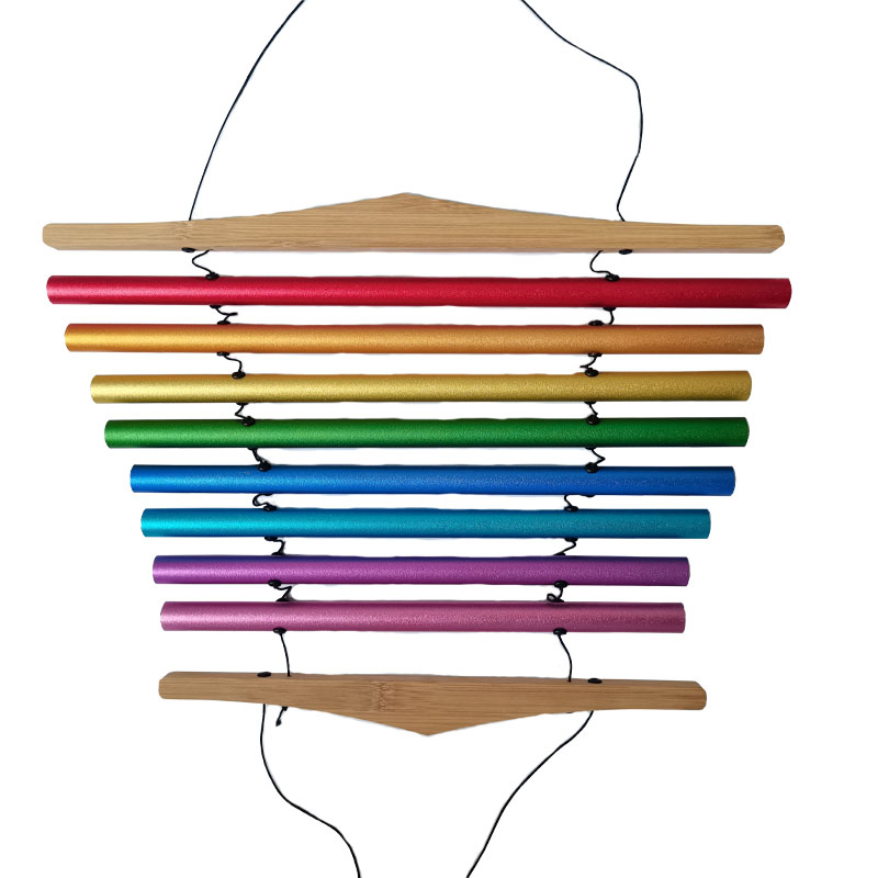 الصوت شفاء العلاج شقرا تدفق ال - مراجعة Wind Chime Tubular وسعره