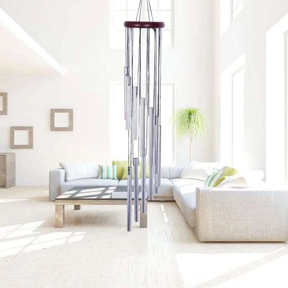 أجراس رياح معدنية من الألومنيو - مراجعة Wind Chime Tubular وسعره