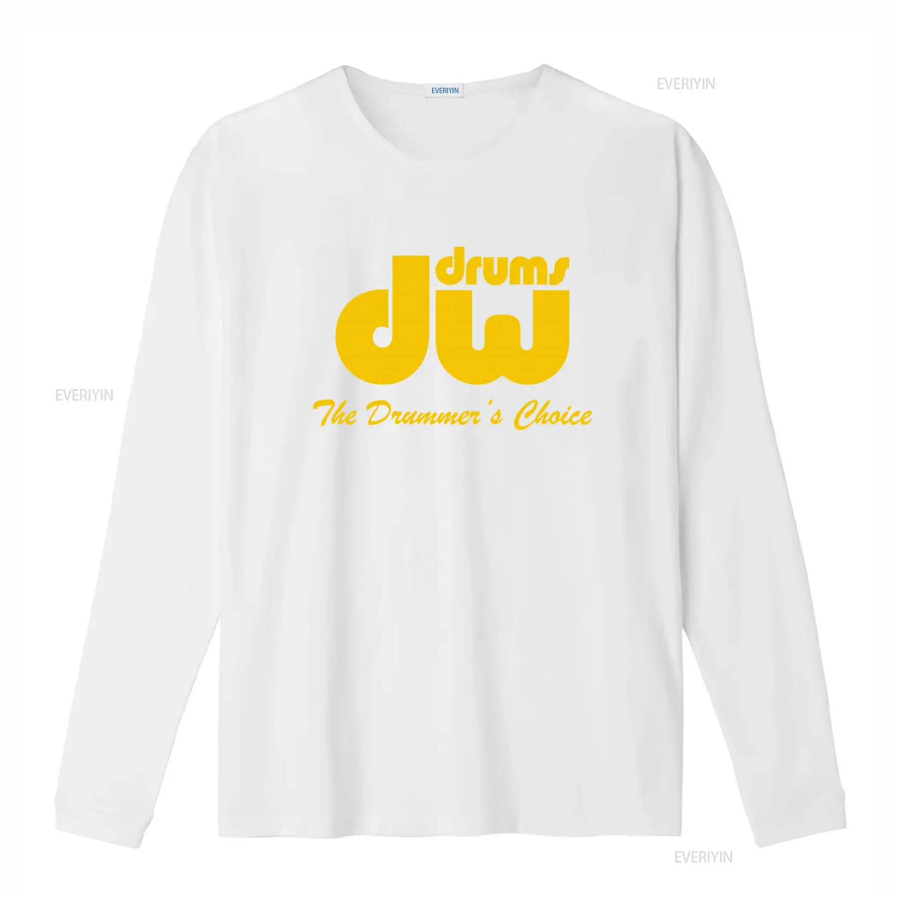 تي شيرت رجالي بشعار DW Drums،  - مراجعة Musical Instrument Logo وسعره