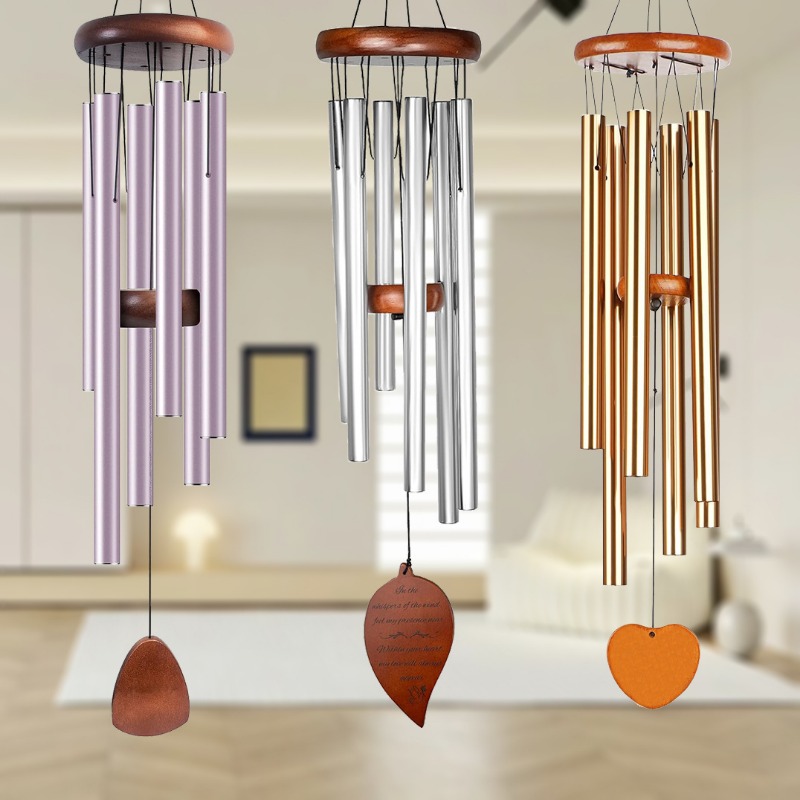 الموسيقى الرياح الرنين الكلاسي - مراجعة Wind Chime Tubular وسعره