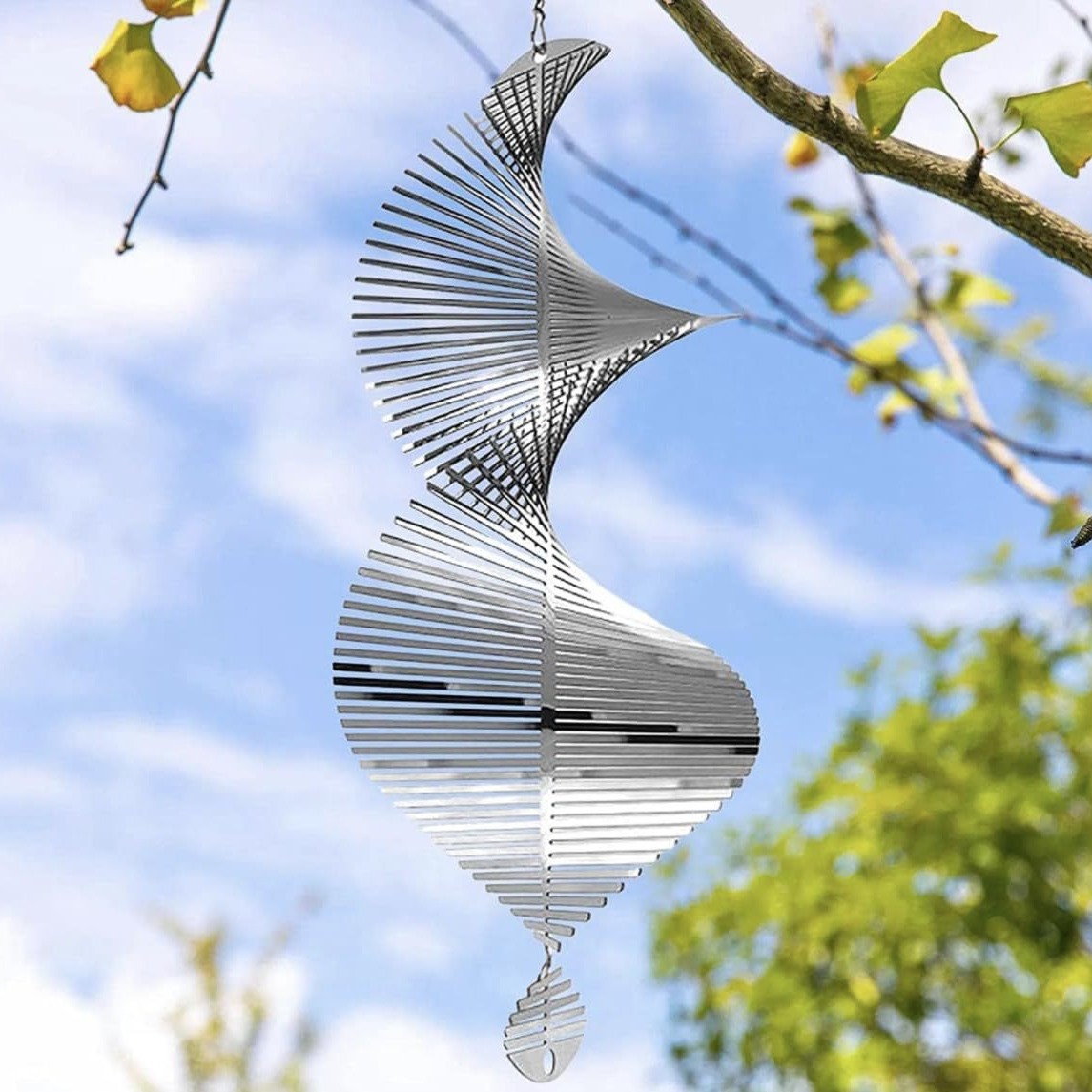 الرياح الصامتة الدقات طاحونة ا - مراجعة Wind Chime Tubular وسعره