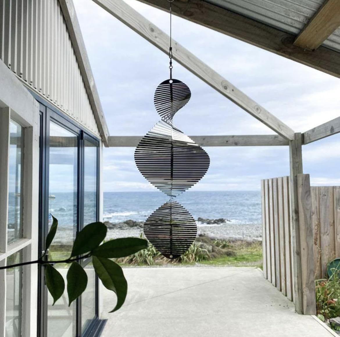 الرياح الصامتة الدقات طاحونة ا - مراجعة Wind Chime Tubular وسعره