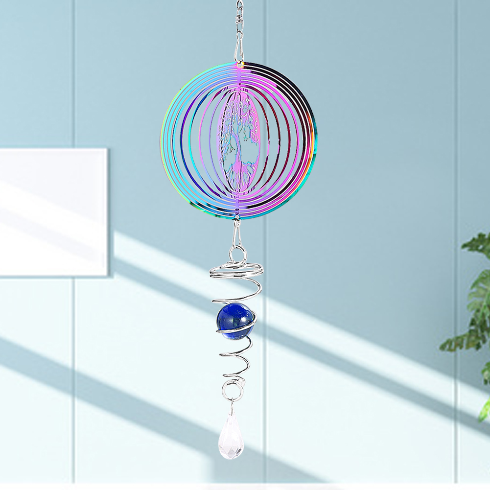 مثبت دوار رياح للحديقة ديكور م - مراجعة Wind Chime Tubular وسعره