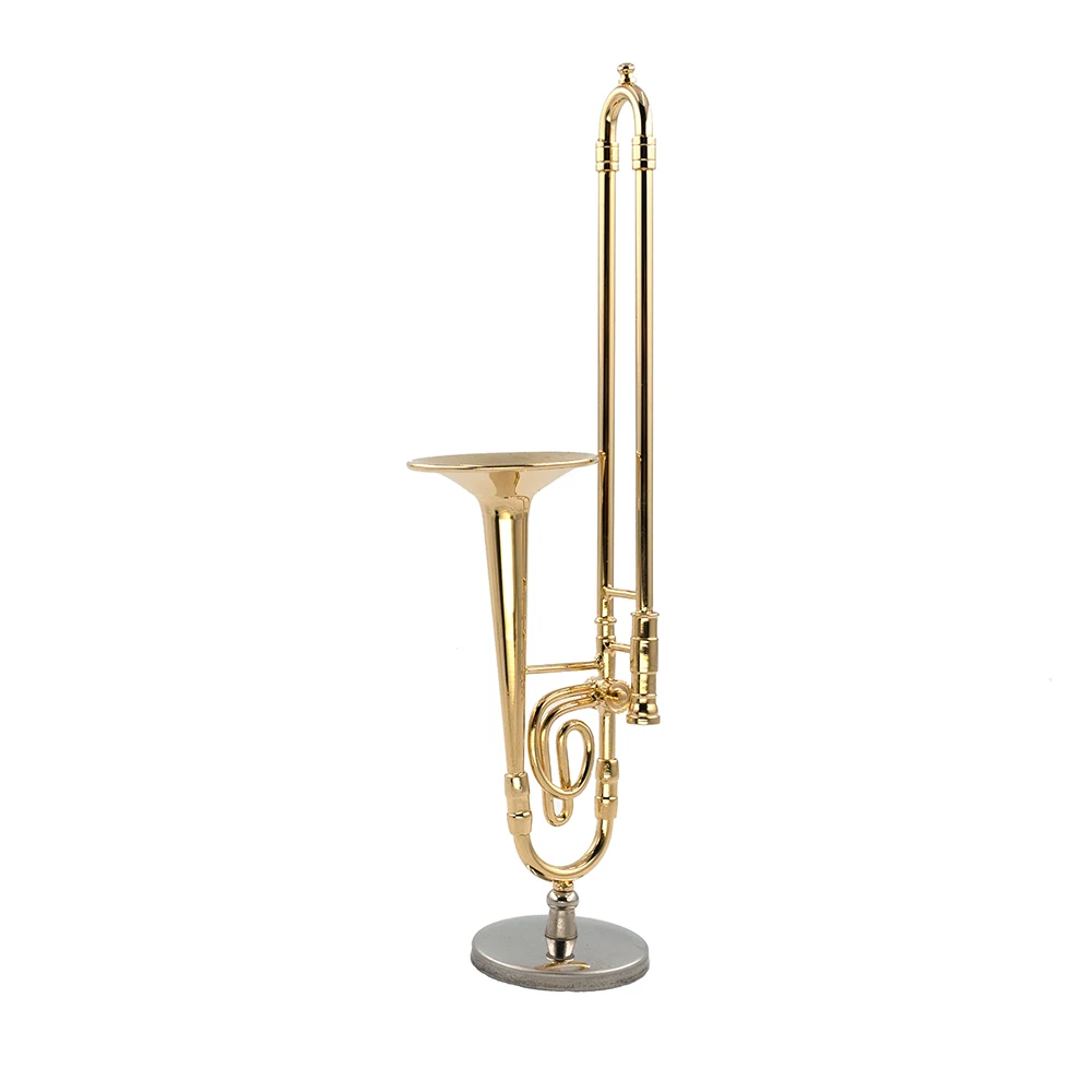 نموذج مصغر من النحاس النقي الت - مراجعة Musical Instrument Trombone وسعره