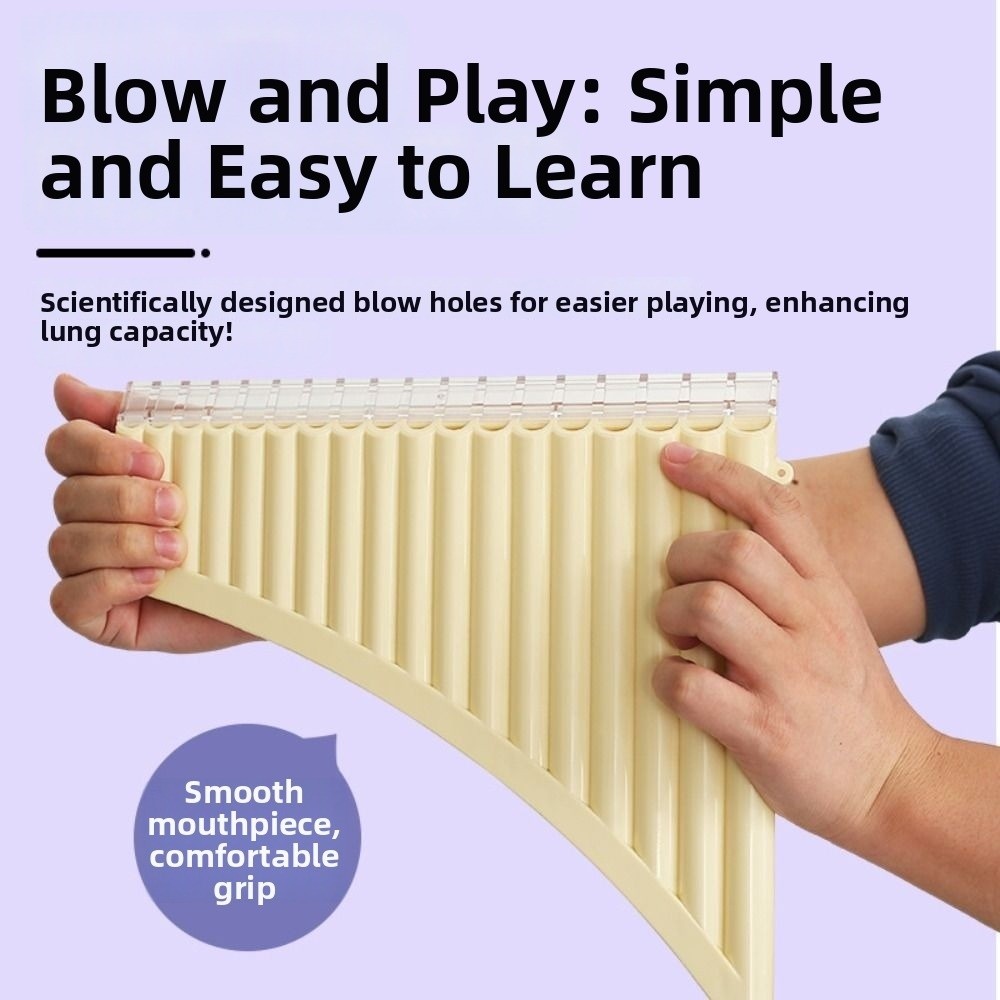 آلة البان فلوت ذات 18 أنبوبًا  - مراجعة Musical Instrument Easy To Learn وسعره