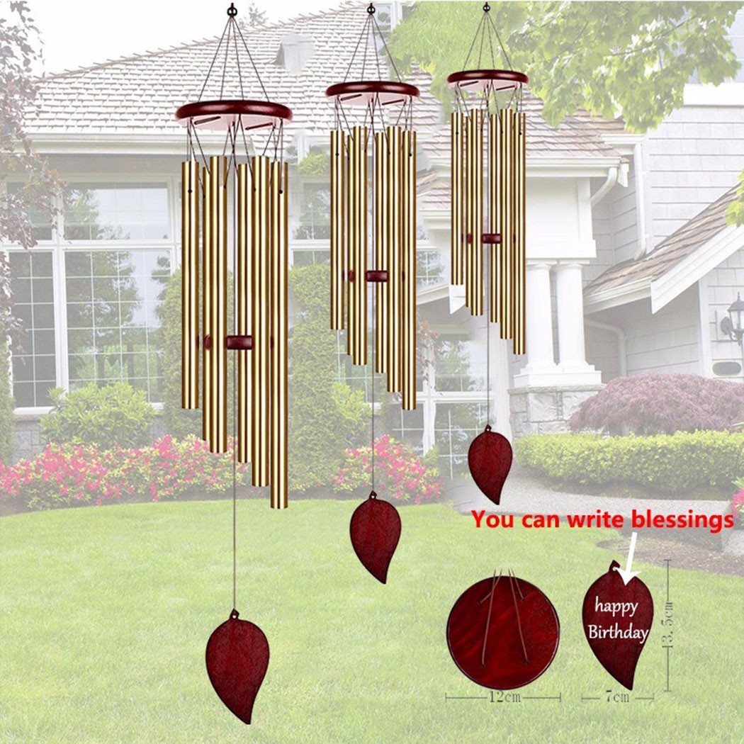 شجرة المال 6 أنابيب الرياح الد - مراجعة Wind Chime Tubular وسعره