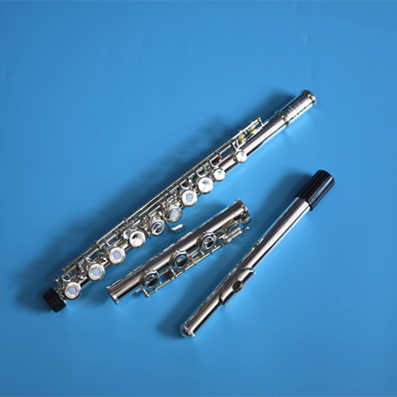 فلوت طلابي مطلي بالفضة ، فتحة  - مراجعة Musical Instrument Japan وسعره