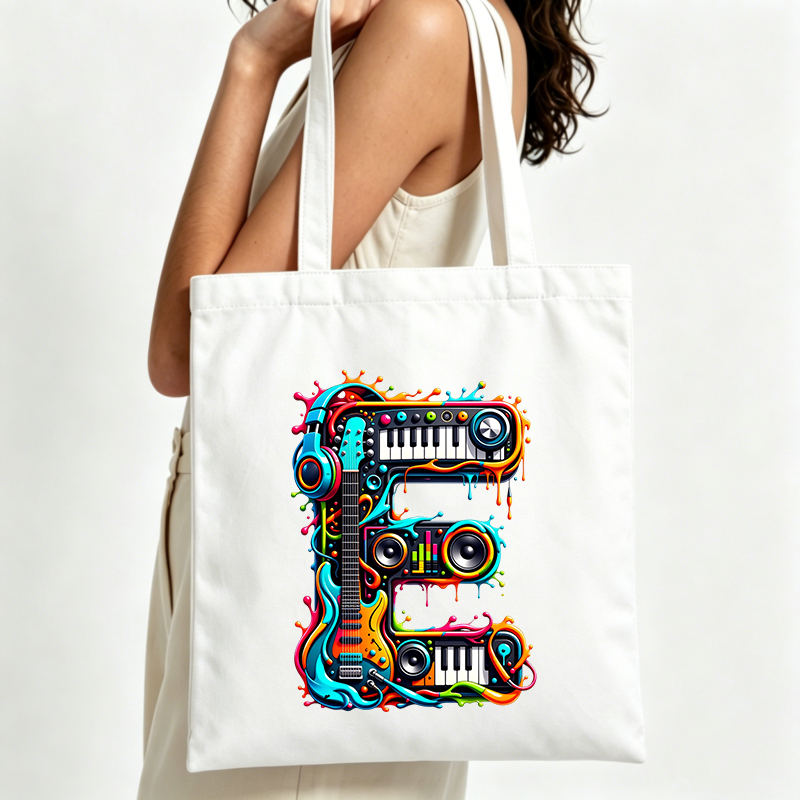 حقيبة حمل قماشية مزينة برسومات - مراجعة Musical Instrument Shop وسعره