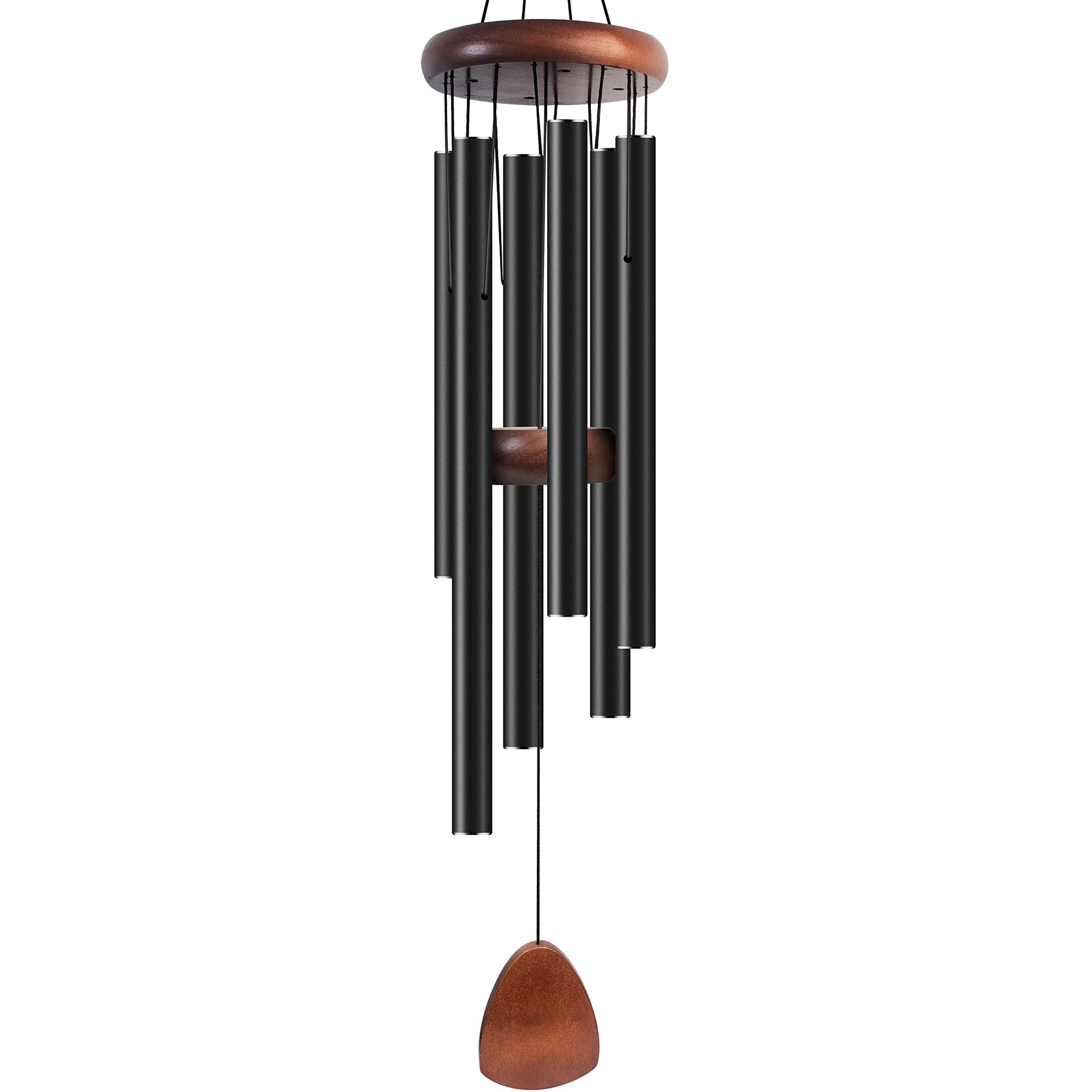 جرس رياح من الألومنيوم بطول 26 - مراجعة Wind Chime Tubular وسعره