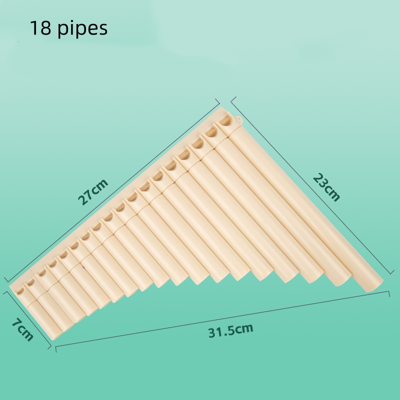 جودة عالية 16/18 أنابيب Panflu - مراجعة Musical Instrument Pipe وسعره