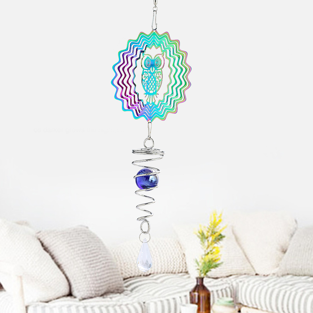 الحركية التدرج اللون الرياح سب - مراجعة Wind Chime Tubular وسعره