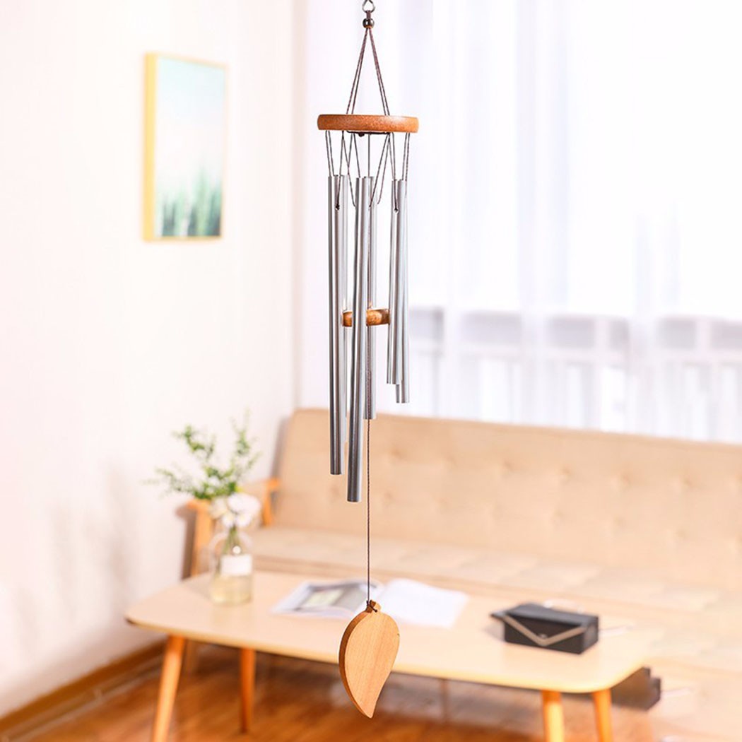 1 قطعة جرس رياح على شكل شجرة ا - مراجعة Wind Chime Tubular وسعره