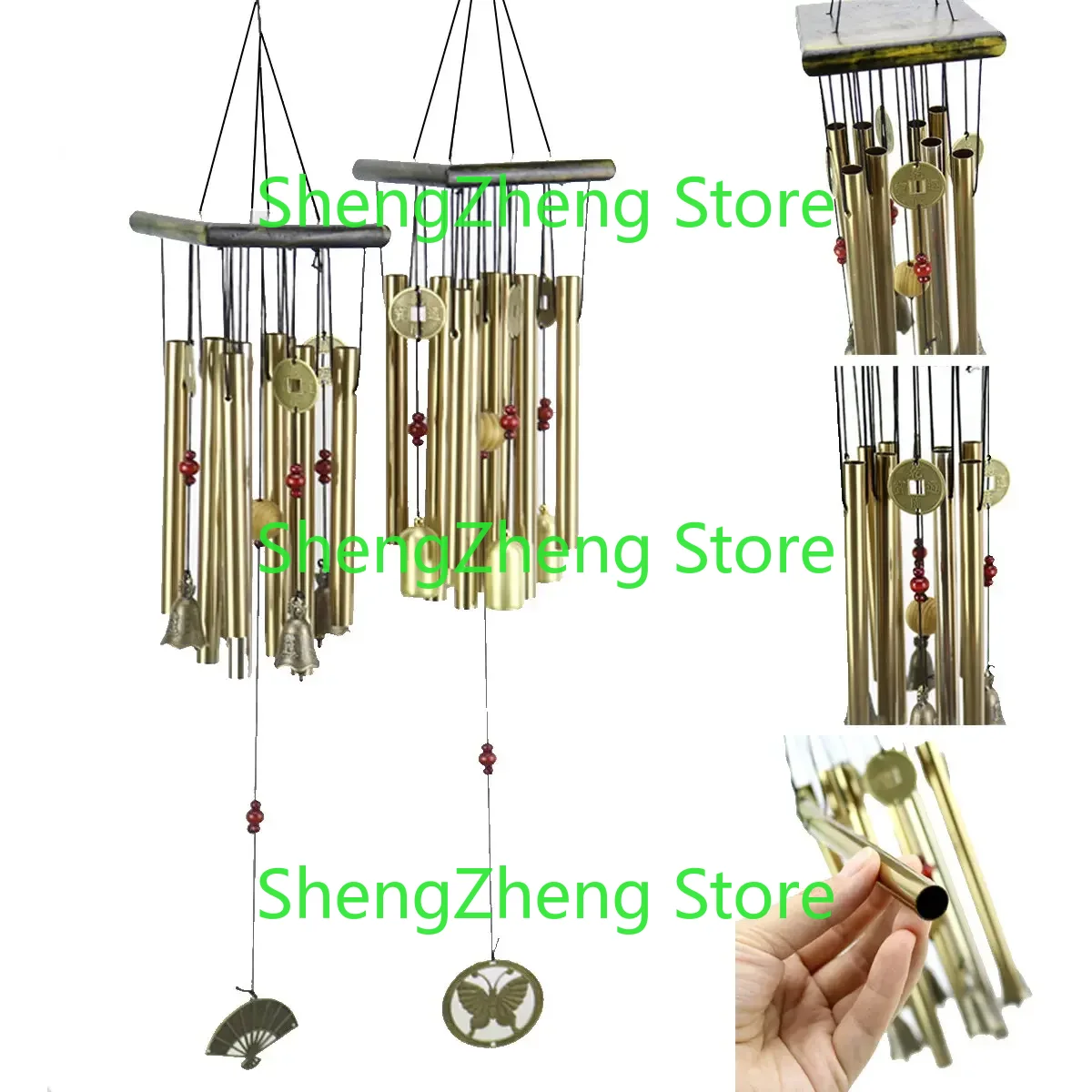 أنبوب مجوف من الخشب الصلب أنبو - مراجعة Wind Chime Tubular وسعره