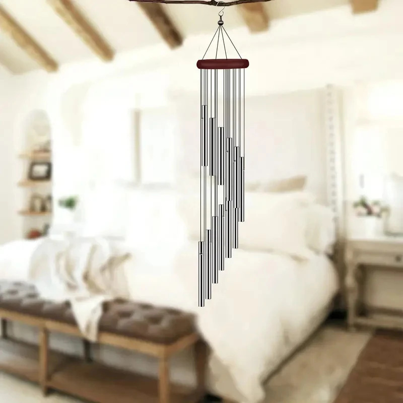 أنبوب ألومنيوم معدني للرياح مع - مراجعة Wind Chime Tubular وسعره