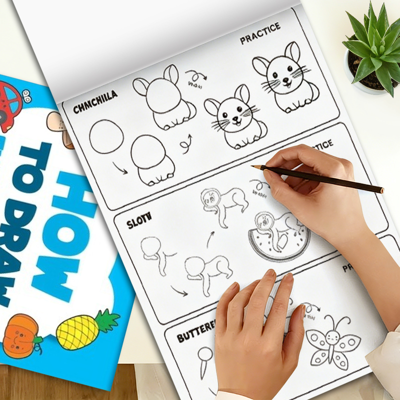 كتاب تعليم الرسم خطوة بخطوة: د - مراجعة Musical Instruments Easy Drawing وسعره