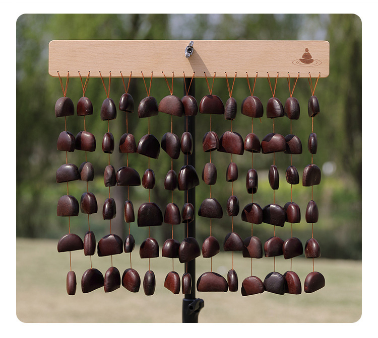 شقرا تدفق الآلات الموسيقية يتأ - مراجعة Wind Chime Tubular وسعره