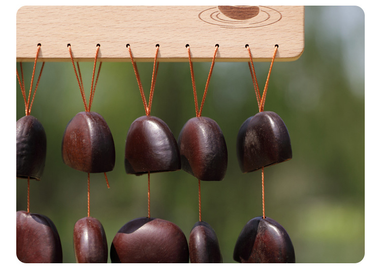 شقرا تدفق الآلات الموسيقية يتأ - مراجعة Wind Chime Tubular وسعره