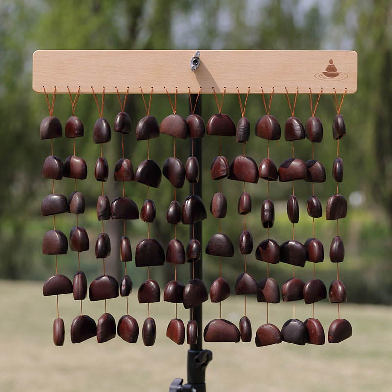 شقرا تدفق الآلات الموسيقية يتأ - مراجعة Wind Chime Tubular وسعره