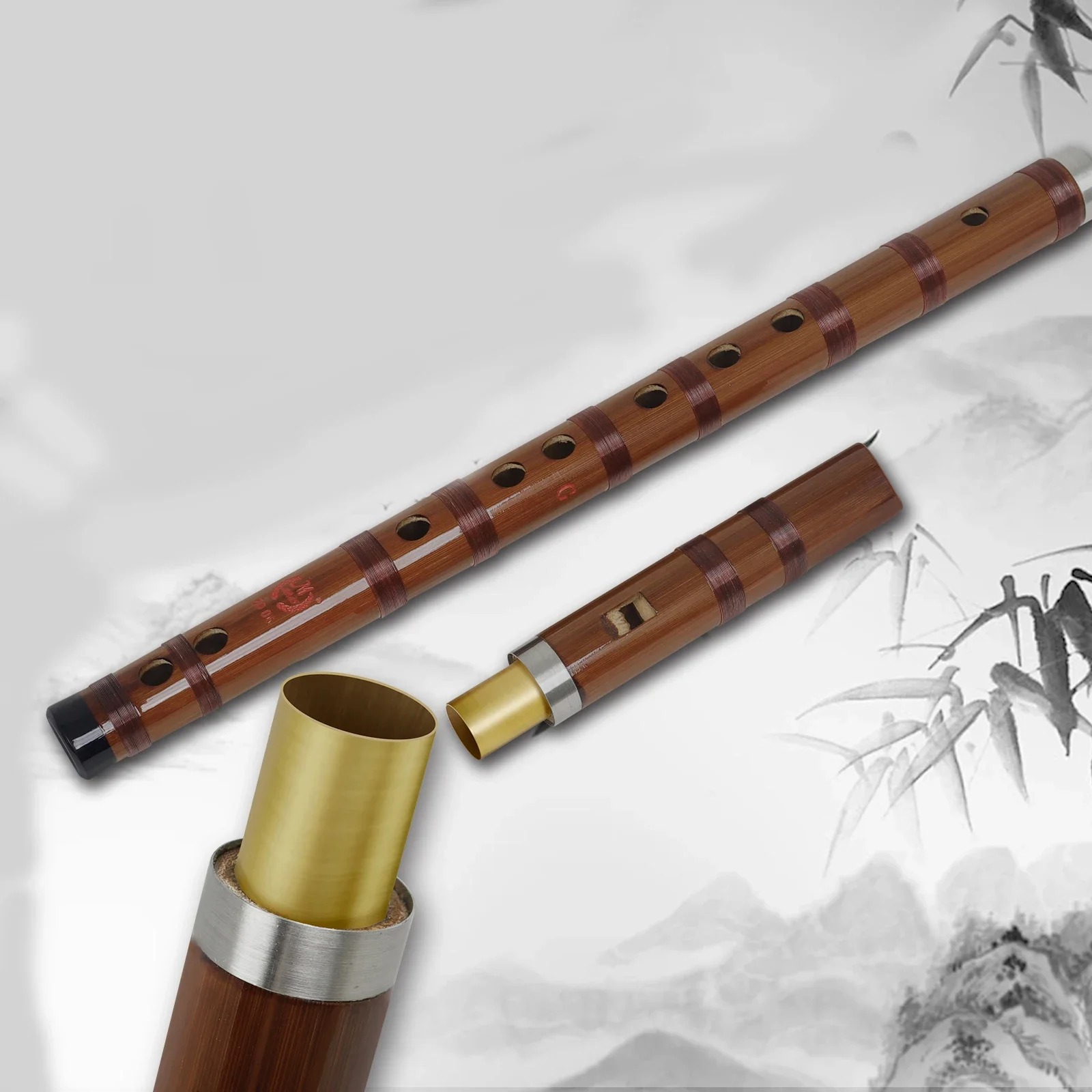 M MABT فلوت الخيزران الصيني ال - مراجعة Musical Instrument Pipe وسعره